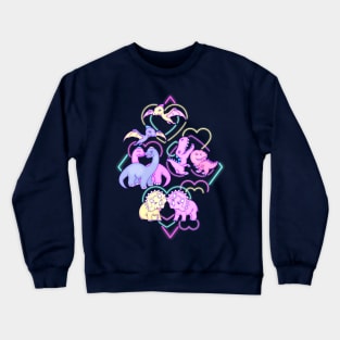 Dinosaur's Disco Date Crewneck Sweatshirt